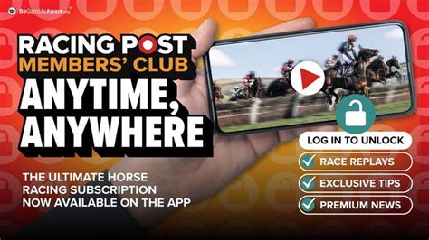 racing post free app|racing post app amazon fire.